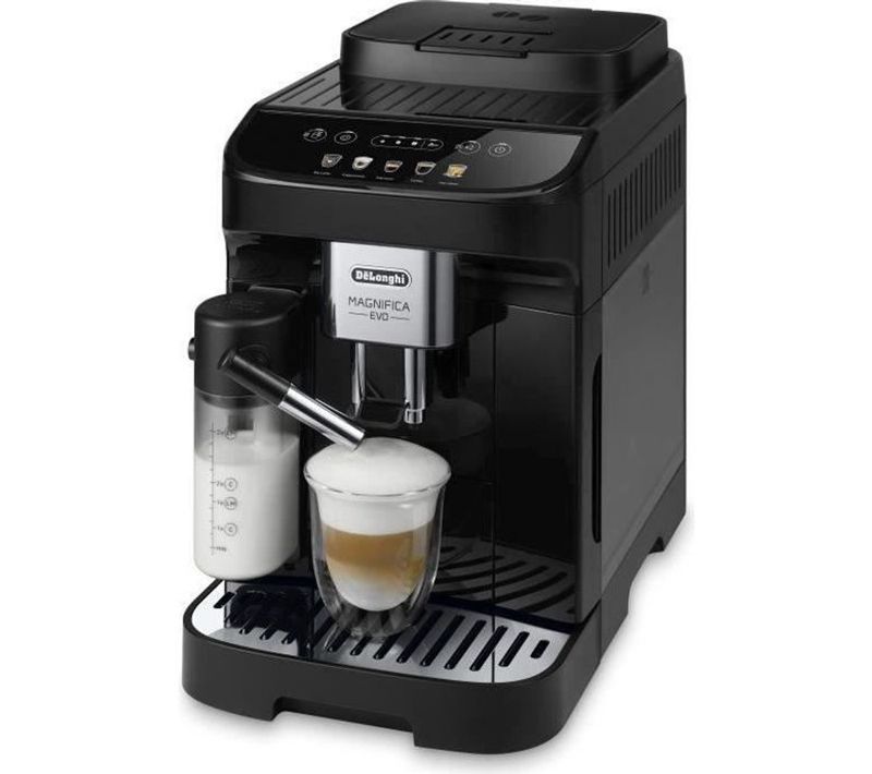 Machine Expresso Avec Broyeur - Technologie Boissons Lactées - Magnifica Evo - Ecam290.61.b - Noir