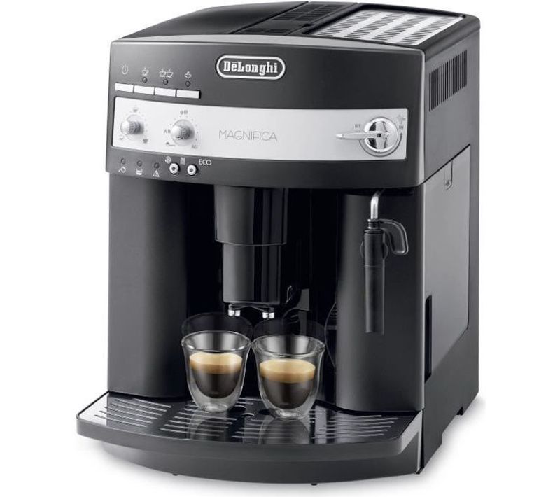 Machine Expresso Automatique Avec Broyeur Magnifica - Esam 3000.b - 15 Bar - Noir