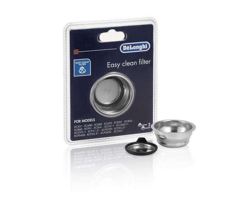 Filtre 2 Tasses Dlsc401 5513281001 Pour Cafetière - Expresso Broyeur Delonghi , Dedica, Distin [...]