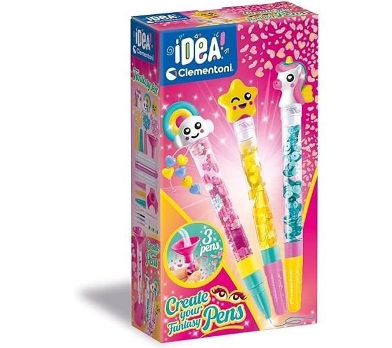 Créer Tes Stylos - Mini Atelier Des Stylos - Theme Fantaisie - 3 à Créer - Des 6ans