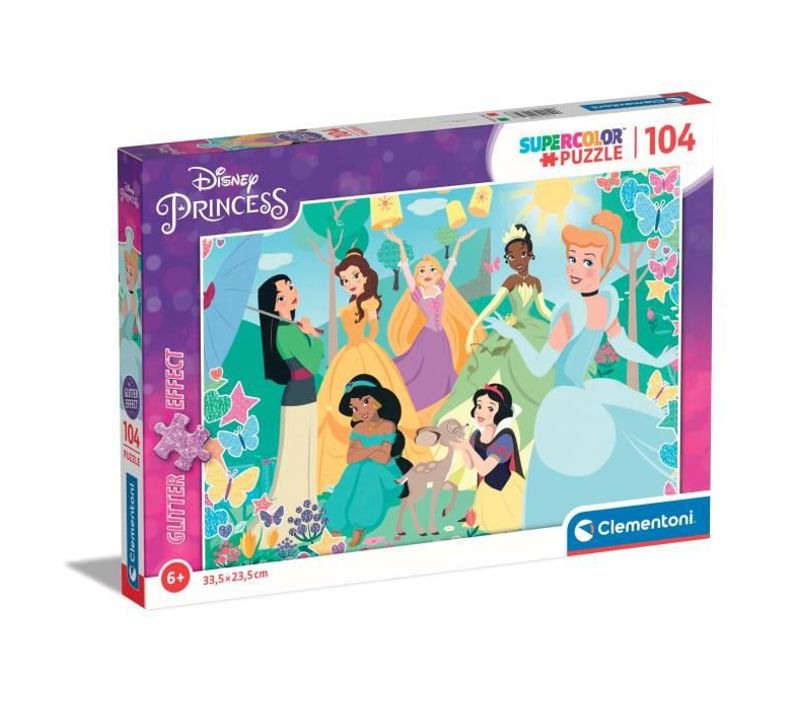 Puzzle Princess Glitter 104 Pièces 20346
