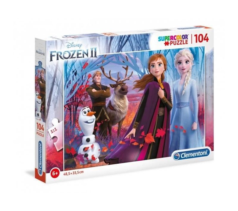 Clementoni - 27274 - 104 Pieces - La Reine Des Neiges 2