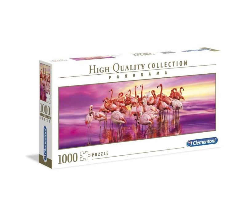 Puzzle Panorama 1000 Pieces La Danse Des Flamants Roses