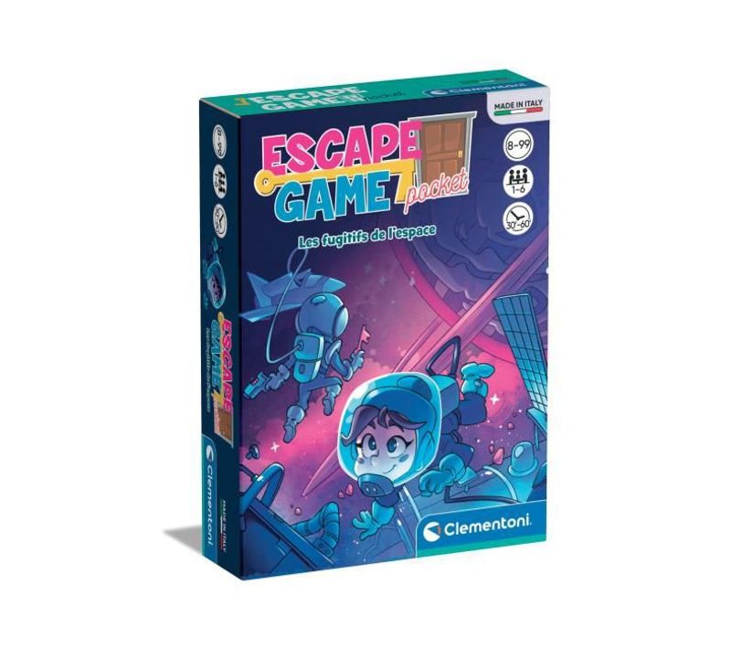 Escape Game - L'espace - Jeu De Société - Jeu De Cartes - 1 À 6 Joueurs - Dès 8 Ans - 52604