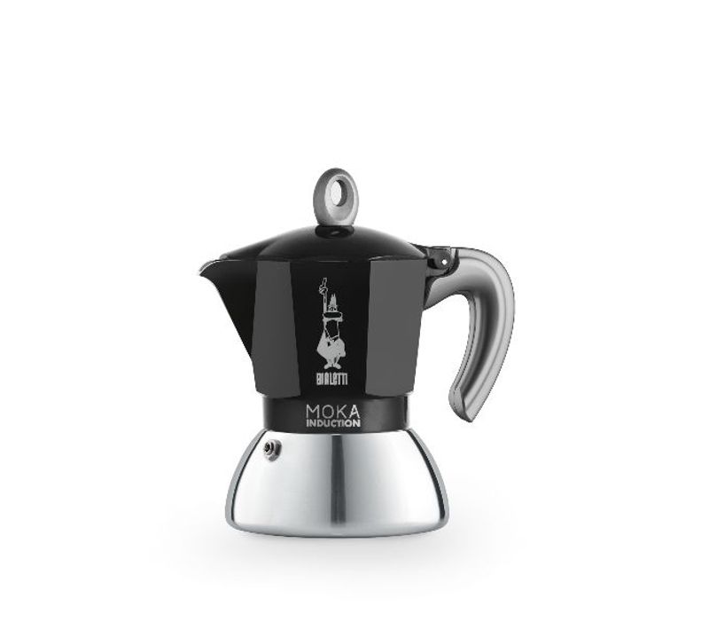 Moka Cafet Induction Noire 2t Nv - 0006932