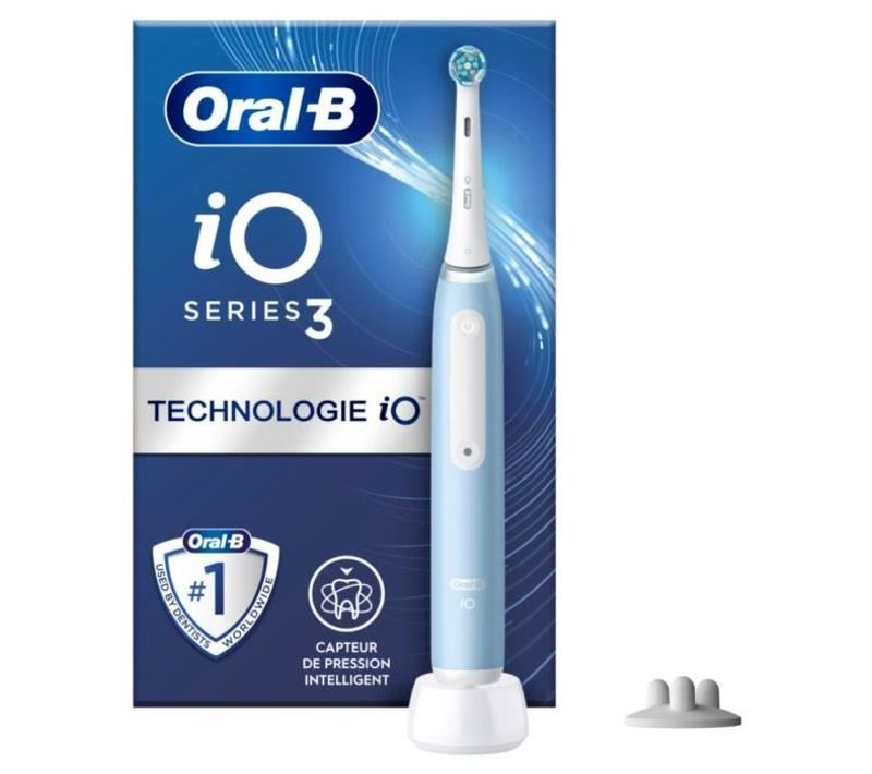 Io 3s Brosse à Dents Électrique Bleue, 1 Brossette