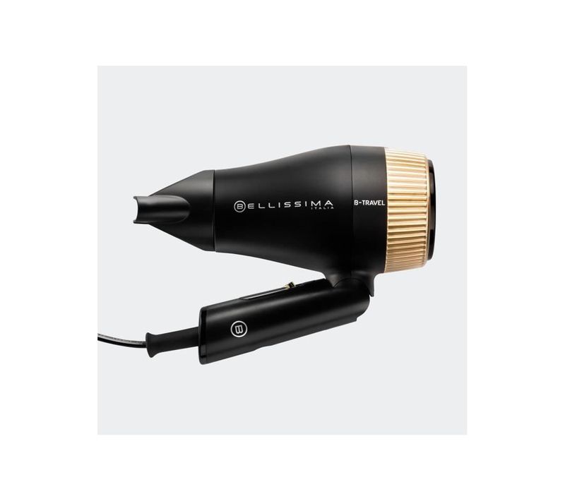 Seche Cheveux - Voyage Compact Pour Tous Types De Cheveux - Poignée Pliante - 2 Combinaisons - 1400w