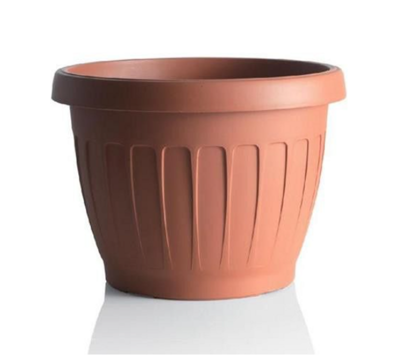 Pot De Fleurs - Terra - D 50 Cm - Terracotta