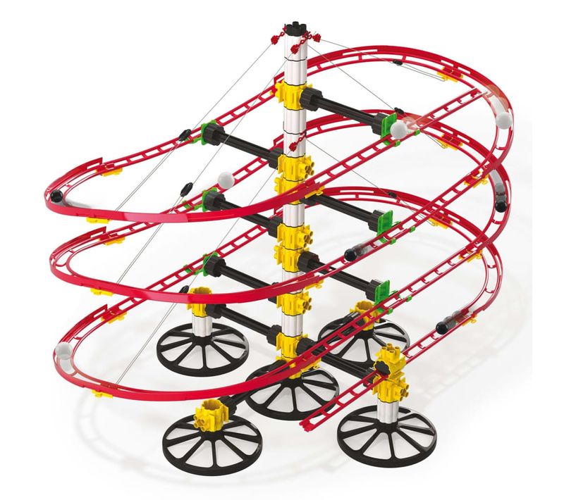 Ensemble De Circuit À Billes Skyrail Suspension Basic 132pcs