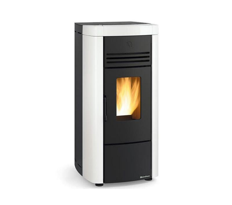 Poêle à Granulés De Bois 8kw Angelaevoblanc