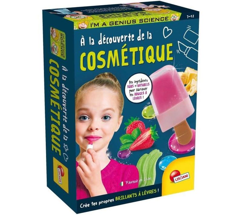 Imagenius Pocket Découverte Cosmétique — Kit Enfants 8+ Naturel Et Éducatif
