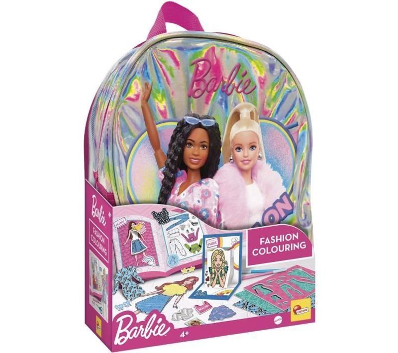 Sac à Dos École De Dessins - Barbie Fashion - Des 4 Ans