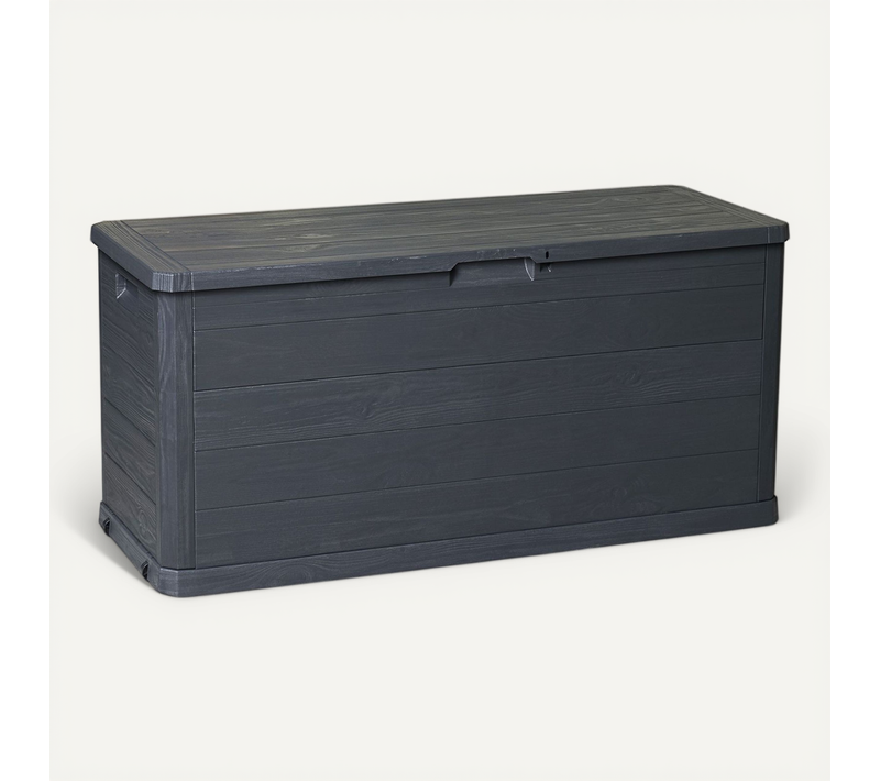 Coffre De Rangement 280 Litres -116,5 X 55,6 Cm - Gris