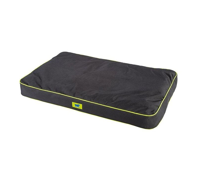 Coussin Pour Chiens - Polo - Noir - 65 X 40 X 8 Cm - Imperméable Et Déhoussable