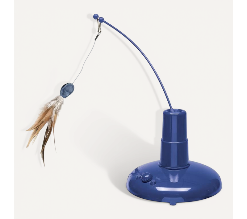 Jouet Électronique Raptor H 34 Cm Bleu Pour Chat