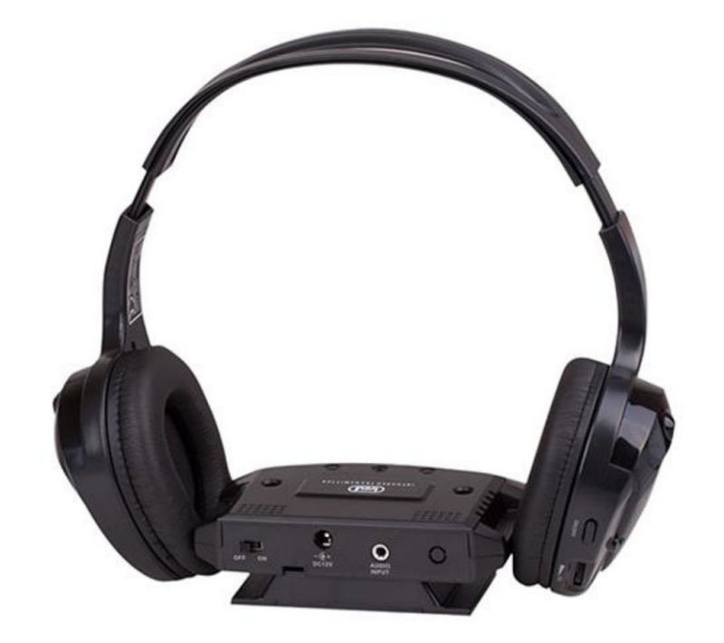 Casque TV Sans Fil Stéréo Trevi Frs 1240 Noir