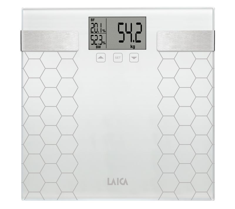 Pèse Personne Balance De Bain Electronique Avec Calcul De La Composition Corps Blanc