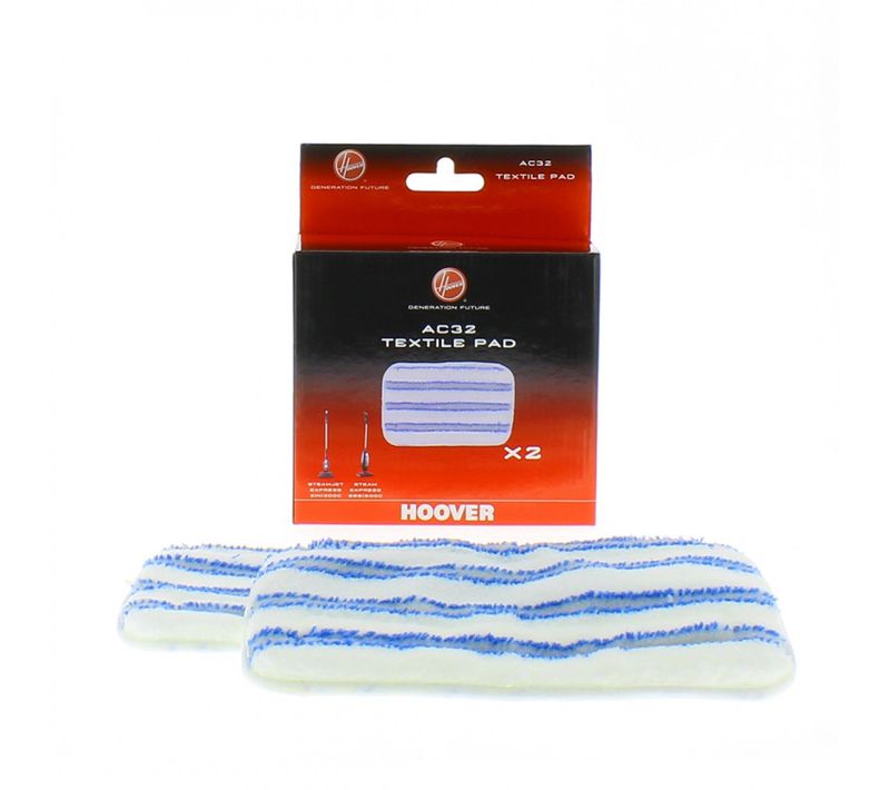 Lingettes Par 2 Ac32 35601657 Pour Nettoyeur Vapeur Hoover