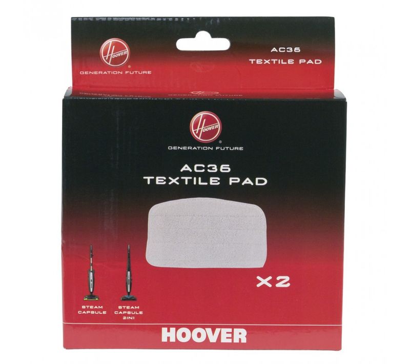 Lingettes Par 2 Ac36 35601693 Pour Nettoyeur Vapeur Hoover Steam Capsule