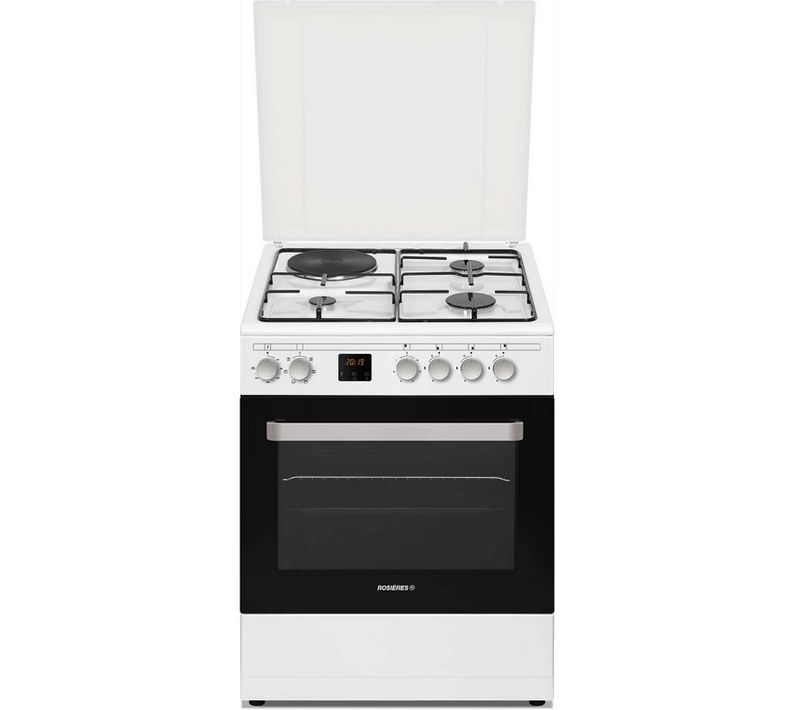 Cuisinière Mixte Rge660 cmw/e Blanc  A