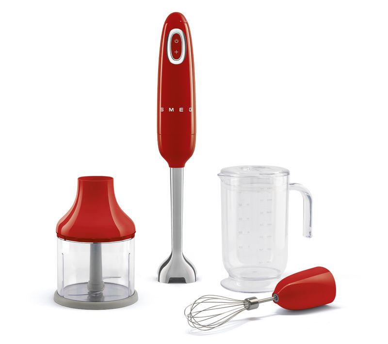 Mixeur Plongeant Multifonction 700w Rouge - Hbf03rdeu