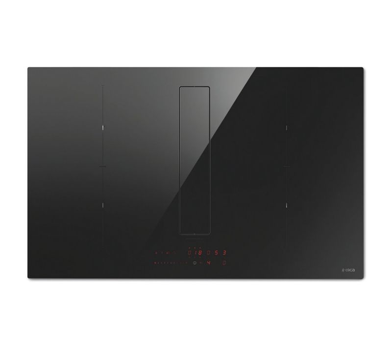 Table De Cuisson Aspirante Induction 83cm 4 Feux 7400w Noir - Prf0179476