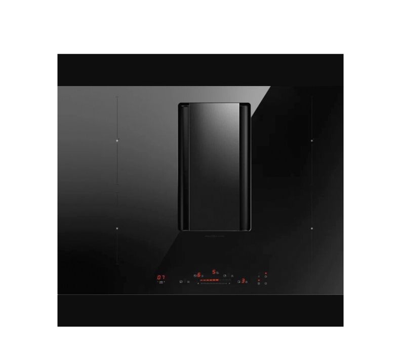 Plaque De Cuisson Aspirante Induction 78cm 4 Feux 7400w Noir - Prf0193270