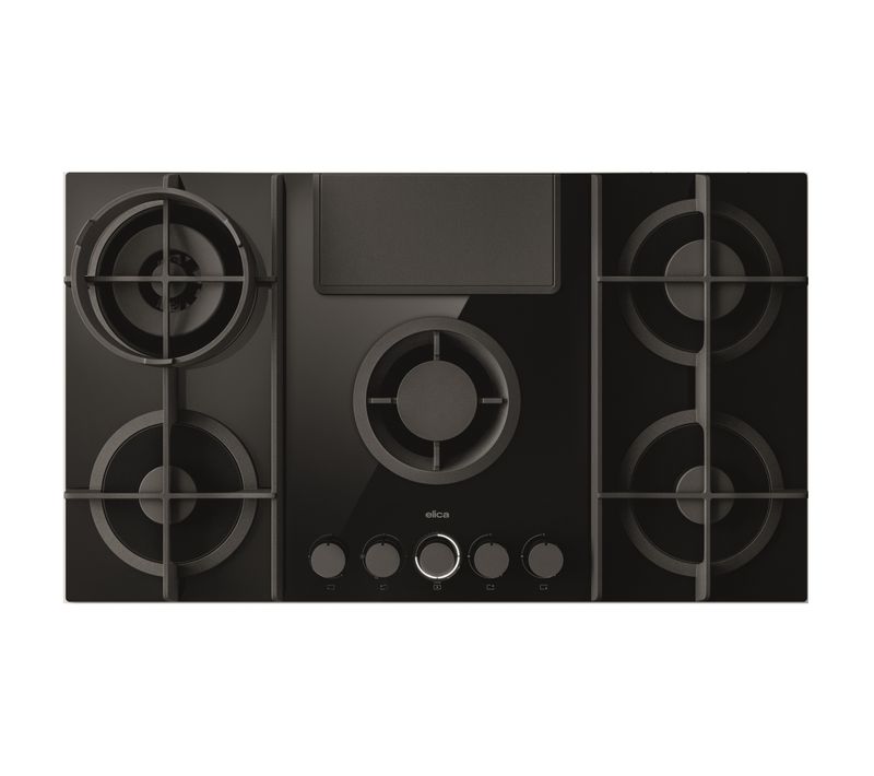 Table gaz aspirante ELICA NT FLAME EVO BL/F BO/88 (V1)