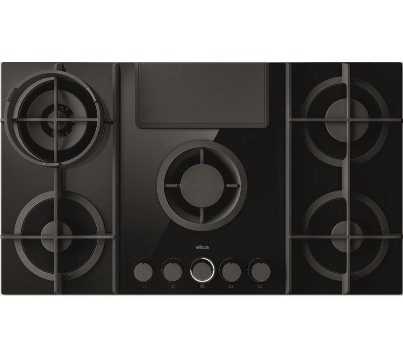 Table gaz aspirante ELICA NIKOLATESLA FLAME EVO BL/A/88