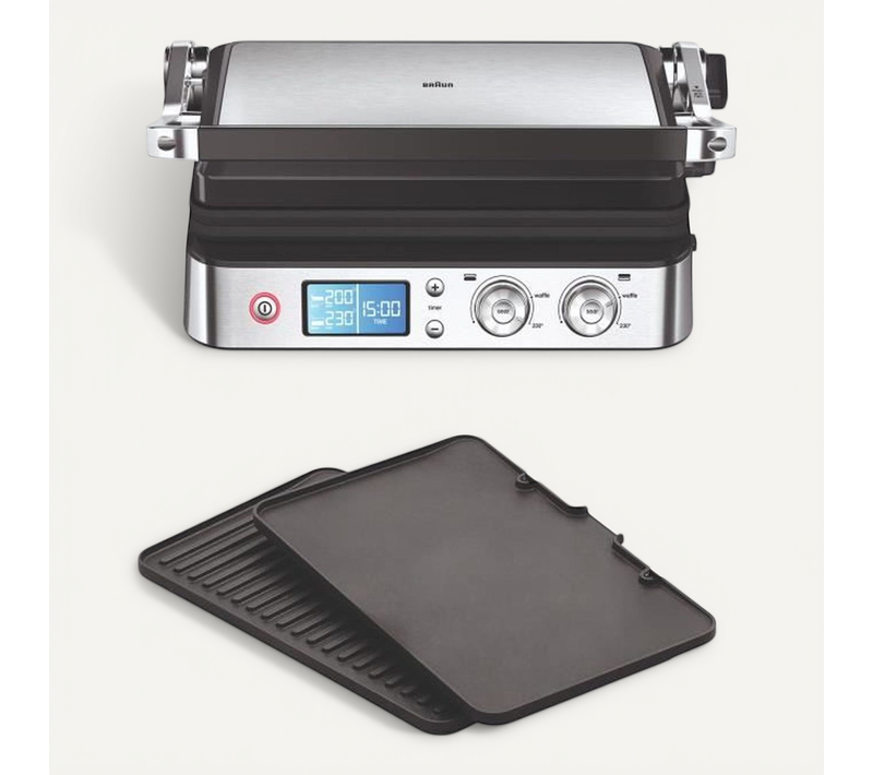 Braun Multigrill 9 Cg9040 - 2000w, 851 Cm², Grille + Plancha - Braun