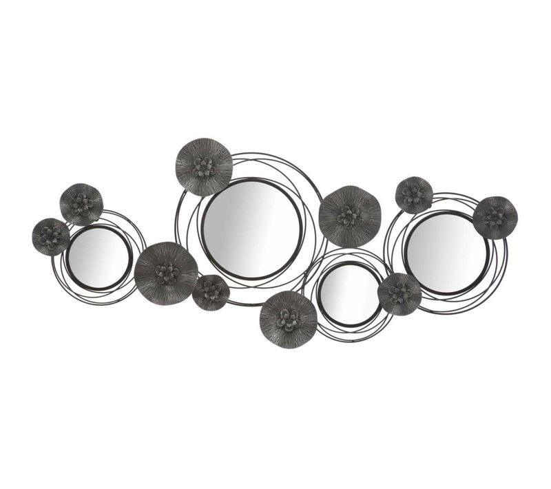 Décoration Murale En Métal Dark Round 117 X 5.5 X 49 Cm