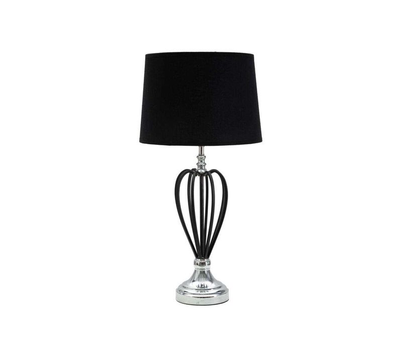 Lampe à Poser En Métal Et Pvc Darky 28 X 56 Cm