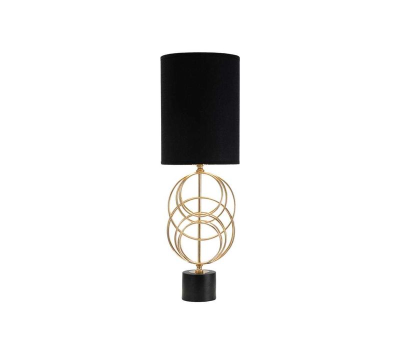 Lampe à Poser En Métal Doré Circly 22.5 X 65 Cm
