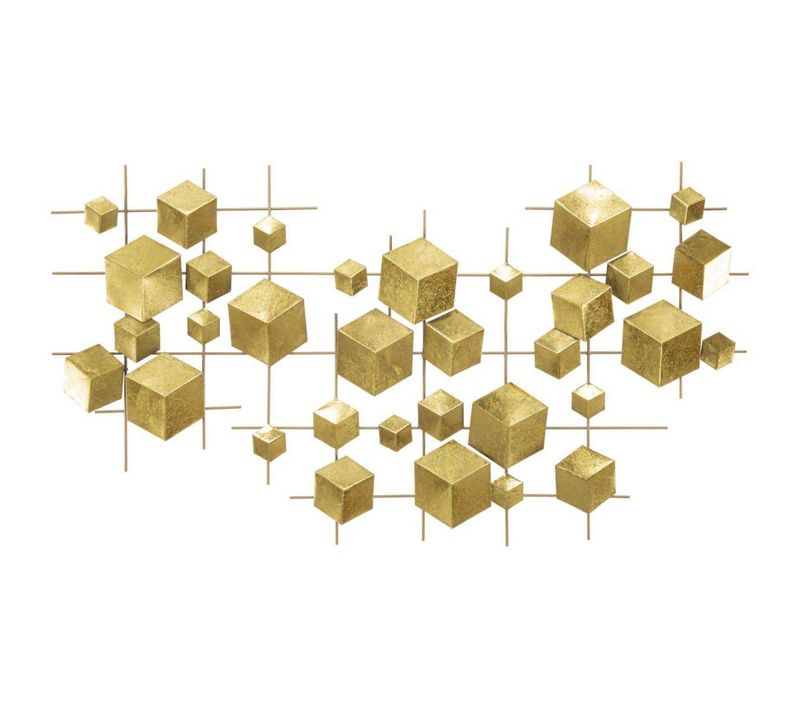 Décoration Murale En Métal  Abstract 90.5 X 3.5 X 50 Cm