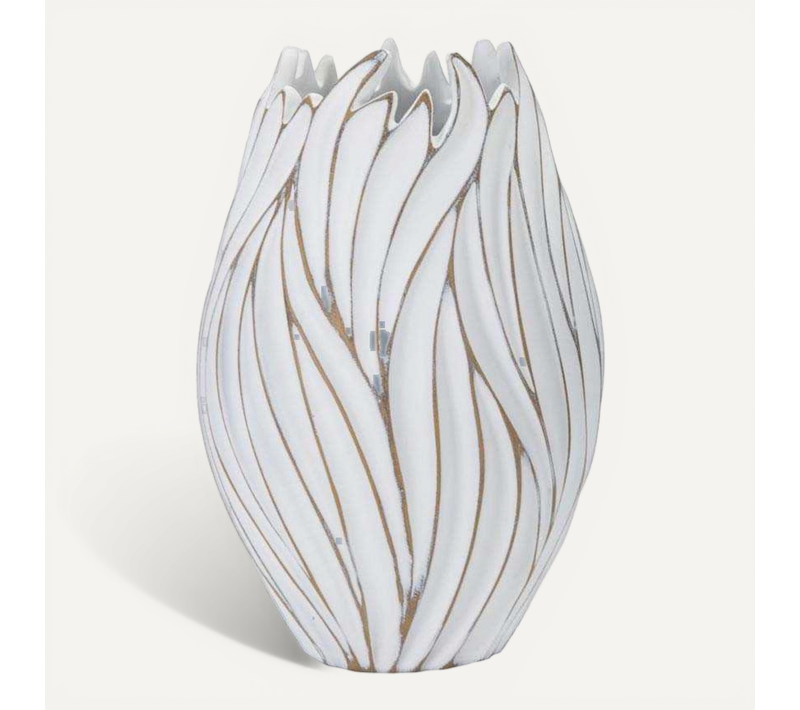 Vase En Polyrésine Honduras 27 X 41.5 Cm