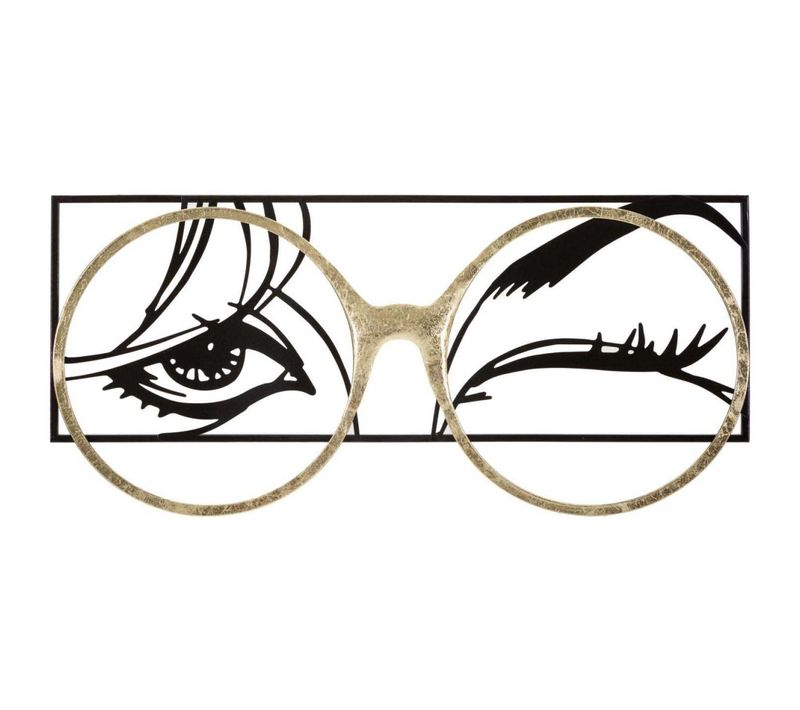 Cadre Décoratif En Métal Eyewear 89.5 X 3.8 X 41.3 Cm