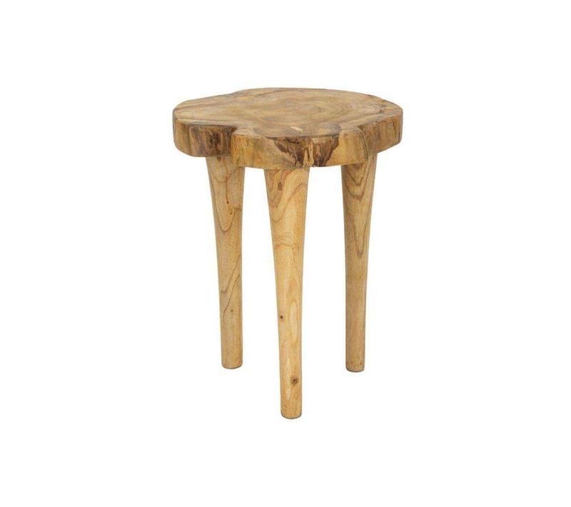 Bout De Canapé En Teck Kursi 35 X 45 Cm