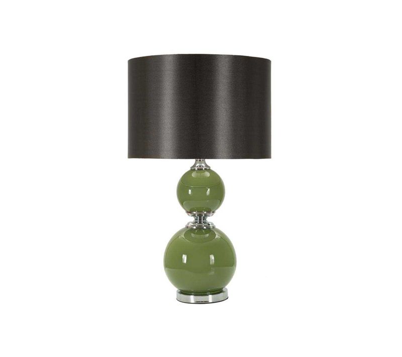 Lampe à Poser En Verre Et Métal Eva Modèle 1