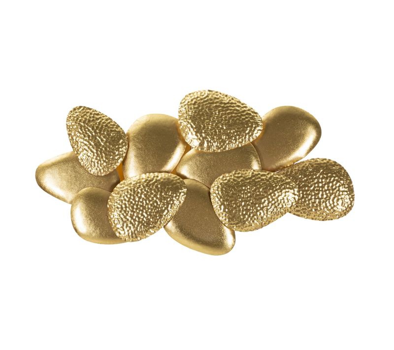 Applique Murale En Métal "shell" 59cm Doré