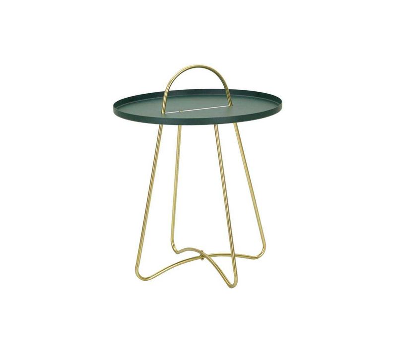 Bout De Canapé En Métal Grent 45 X 59 Cm