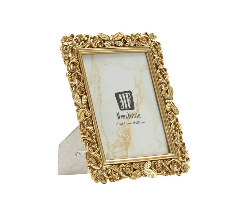 Cadre Photo Papillons "classic" 15x20cm Or