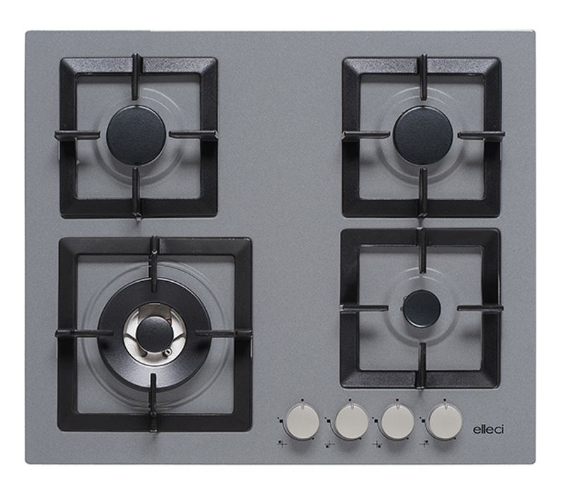 Plaque Gaz Encastrable Plano 60 Tcl Titane Gaz 4 Foyers