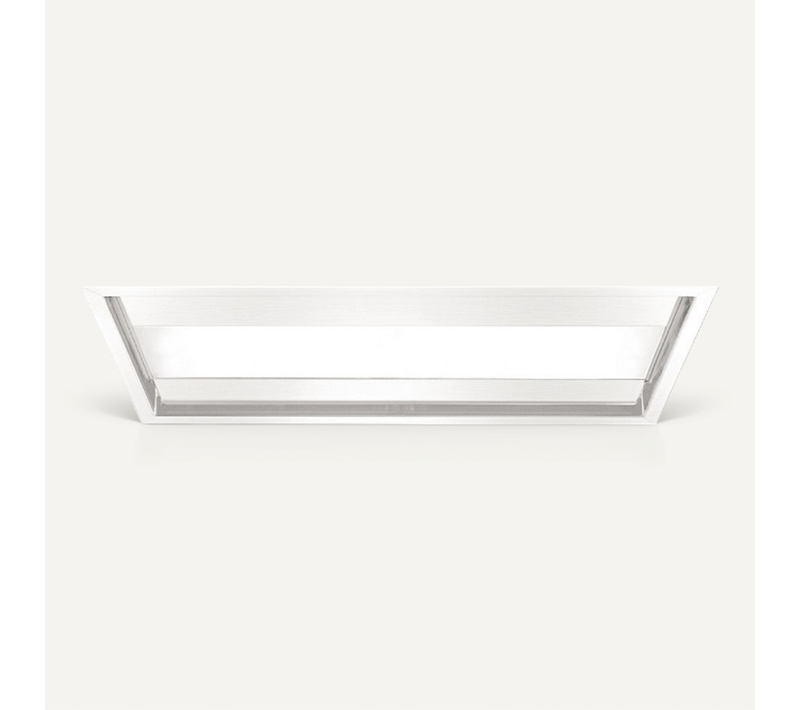 Hotte De Plafond Sans Moteur 90cm Blanc/verre Cornuvo3412
