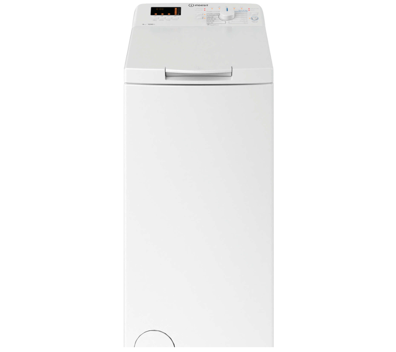 Lave-linge Top 6kg 1200 Tours/min - Blanc - Btwps62400frn