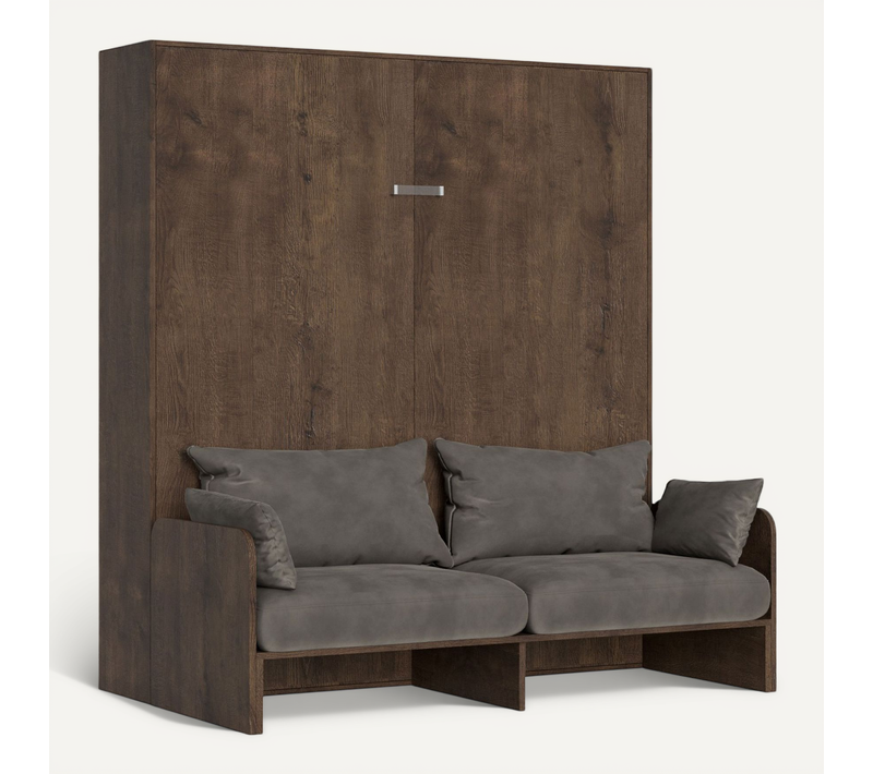 Lit Escamotable Vertical 160 Kentaro Sofa Noyer