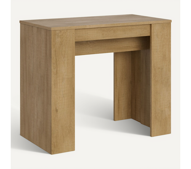 Console Extensible 90x48/204 Cm Basic Small Chêne Nature