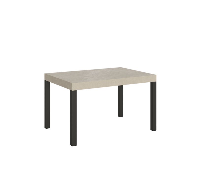 Table Extensible 90x140/400 Cm Everyday Cachemire Pieds Anthracite