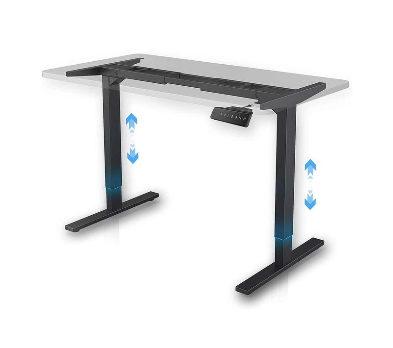 Bureau Assis Debout - Cadre Avec Moteur Électrique