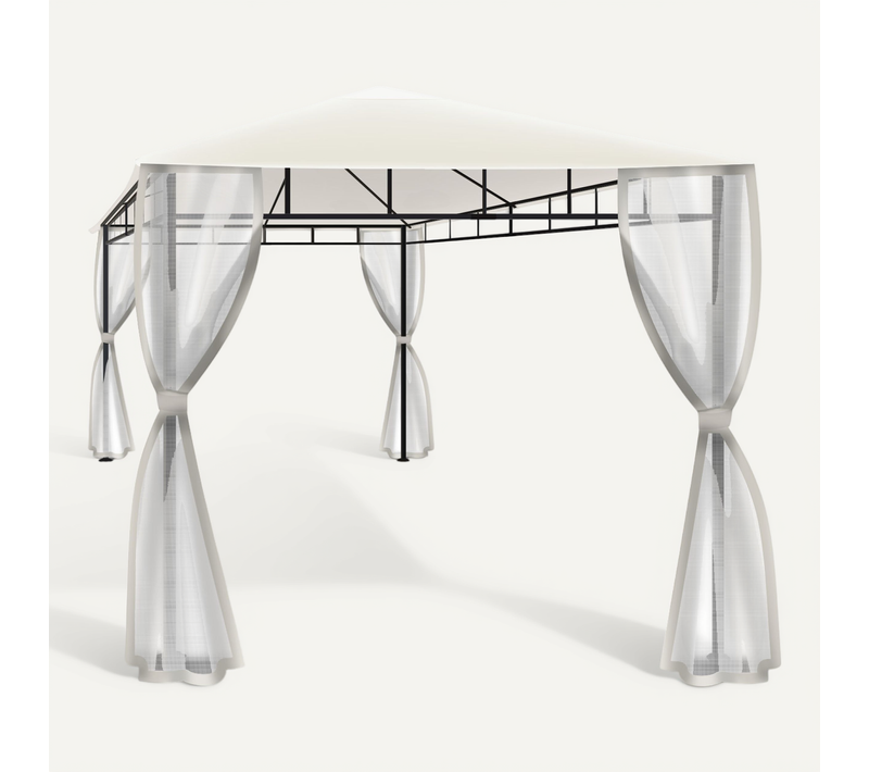 Beusi - Tonnelle De Jardin 3x2 M - Moustiquaires