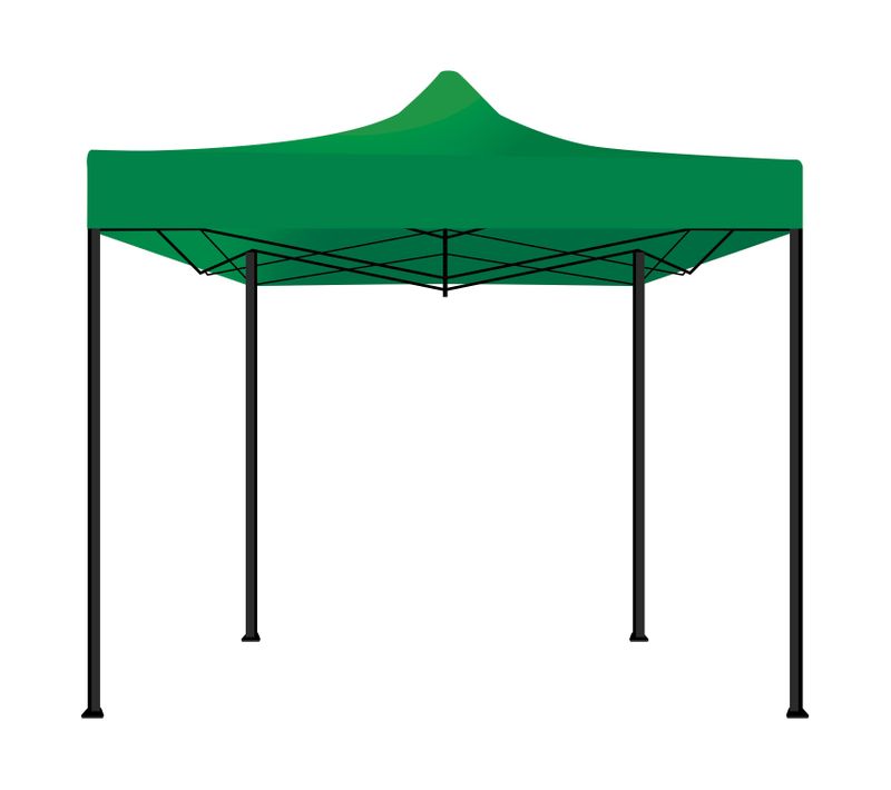 Kebon 3x3 - Gazebo De Jardin Pliant
